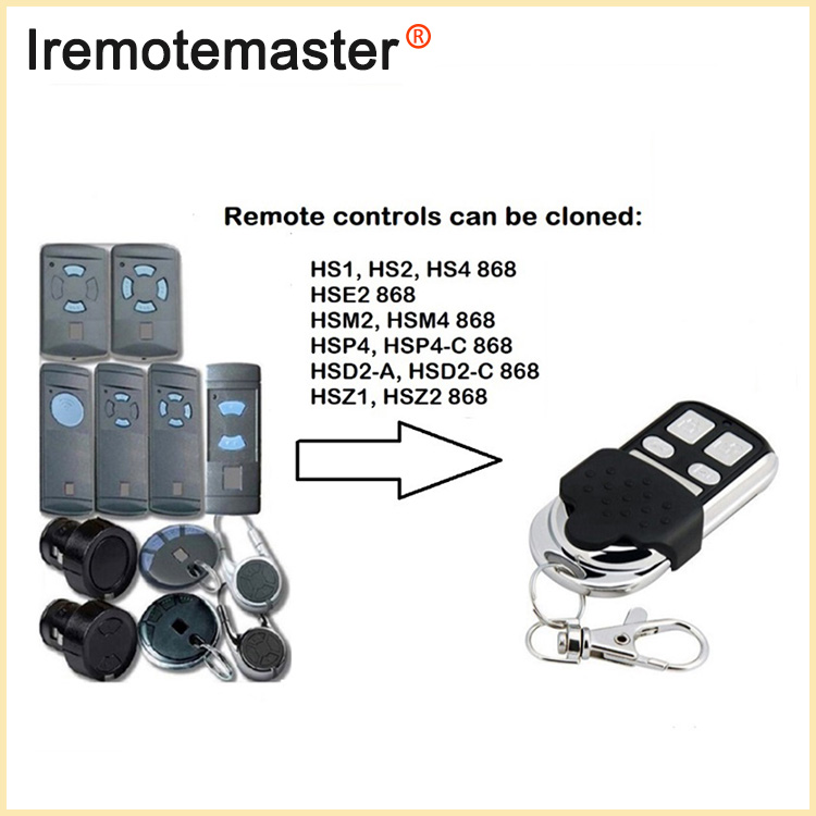 សម្រាប់ HS2 HS4 HSE4 HSM4 HSM2 868MHz Garage Door Opener