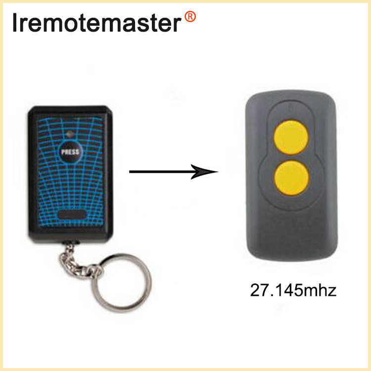 សម្រាប់ Key 301 27.145MHz សាកសម FMT201/FMT301/FMT401 Garage Door Remote